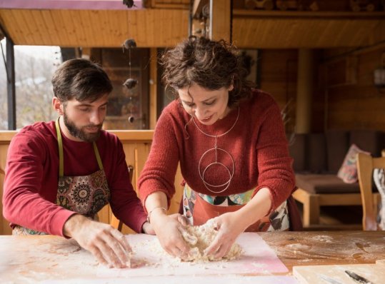 Make Your Own Creative Armenian Sweet - Gata in Dilijan